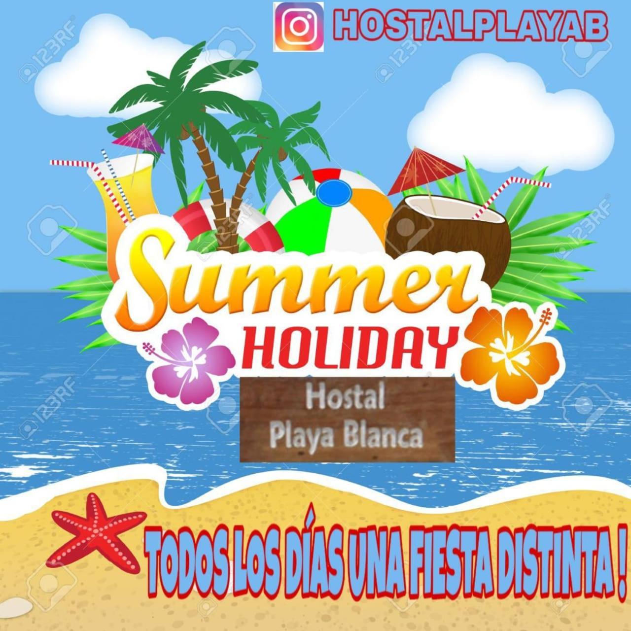 Hostal Плая-Бланка Экстерьер фото